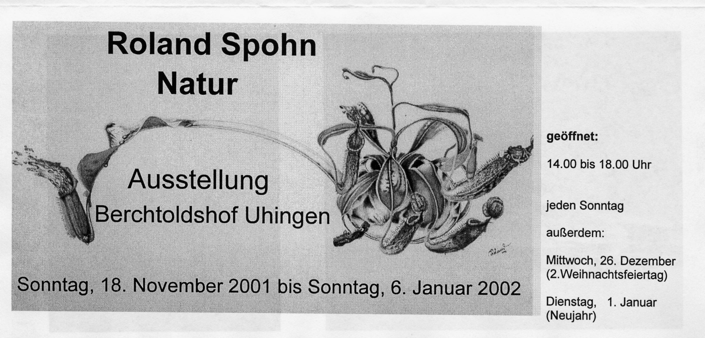 Ausstellung Uhingen 2001